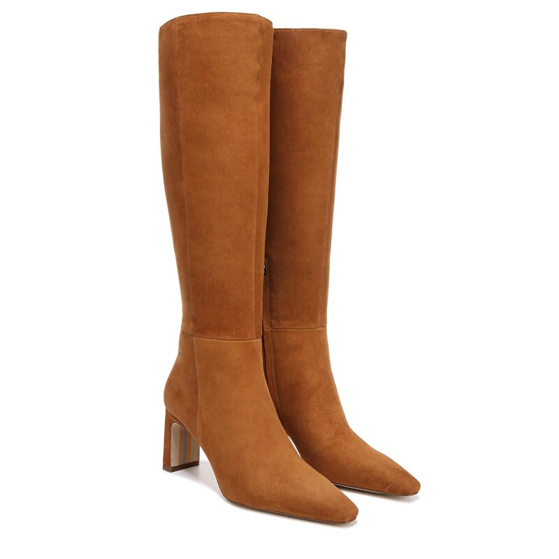 サムエデルマン レディース シューズ ブーツ・レインブーツ Sam Edelman Sylvia Frontier Brown 赤銅色