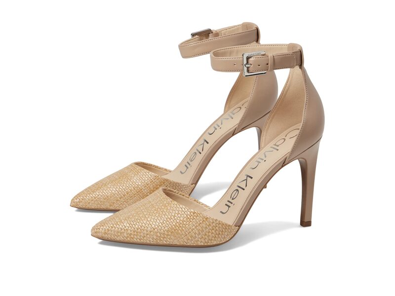 カルバンクライン レディース シューズ ヒール Calvin Klein Hilda 3 Light Natural