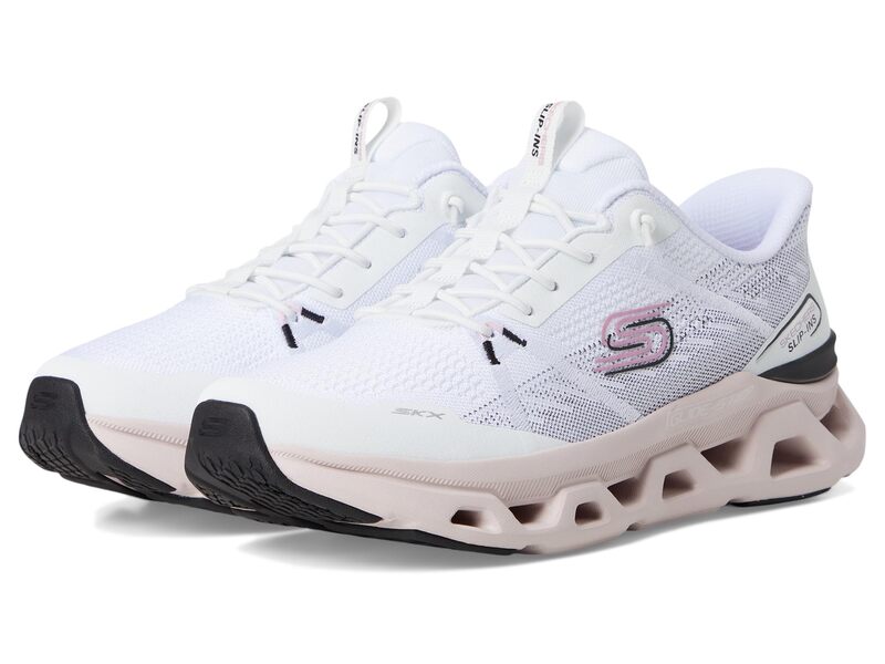 スケッチャーズ レディース シューズ スニーカー SKECHERS Glide Step Altus Hands Free Slip Ins White ホワイト｜ReVida 店