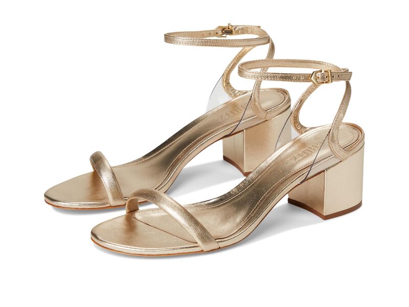 シュッツ レディース シューズ ヒール Schutz Skye Mid block Platina