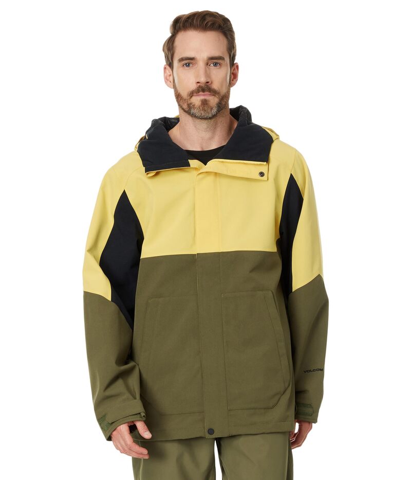 ボルコム メンズ アウター コート ジャケット Volcom Snow Brighton Full Zip Jacket Ivy