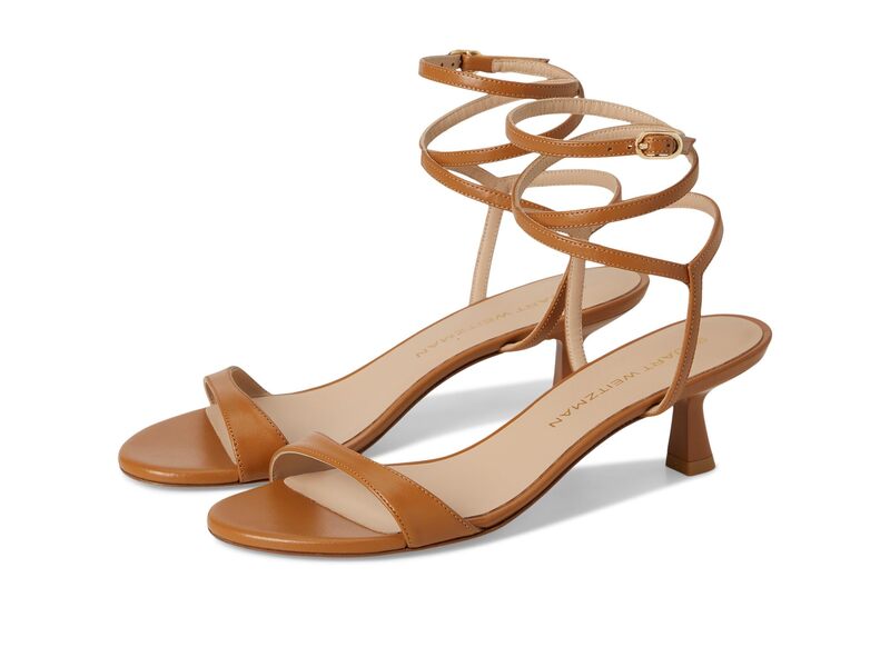 スチュアート ワイツマン レディース シューズ 踵 Stuart Weitzmanudist Wrap 50 Macchiato