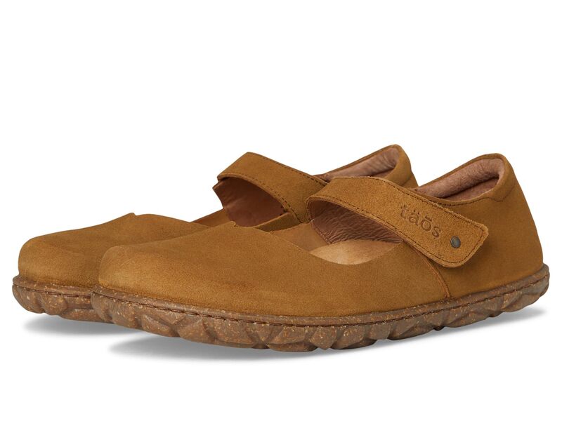 タオスフットウェア レディース シューズ サンダル Taos Footwear Success Camel Suede キャメル｜ReVida 店