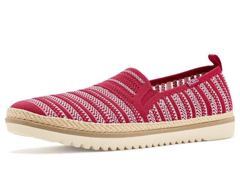 スケッチャーズ レディース シューズ スニーカー BOBS from SKECHERS Flexpadrille Lo - So Chic Red Mutli 赤いこと