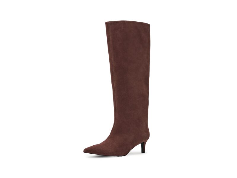 フリーピープル レディース シューズ ブーツ・レインブーツ 踵 Free People Kikitten Heel Boots Espresso Suede