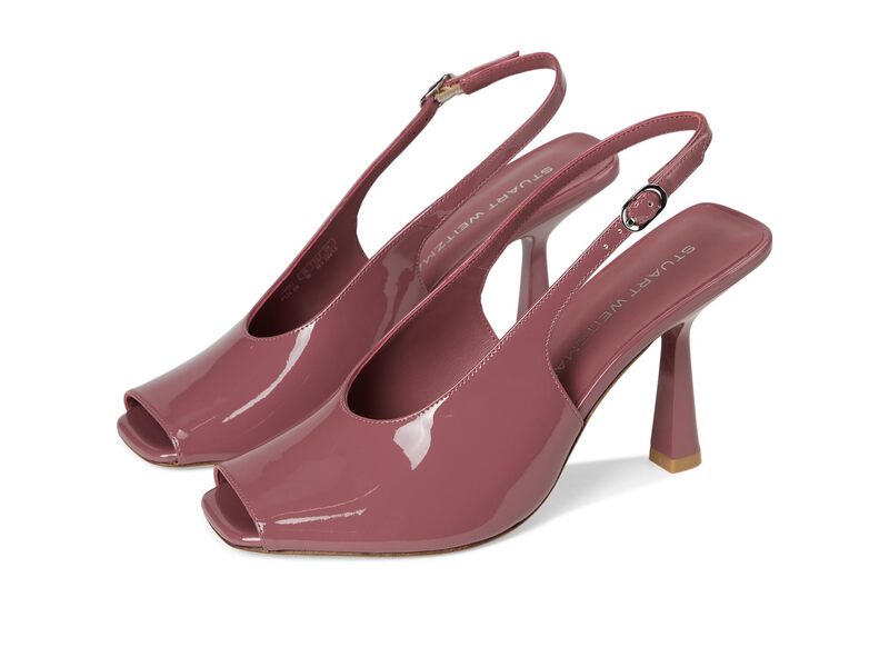 スチュアート ワイツマン レディース シューズ 踵 Stuart Weitzman Val Slingback 85 Dusty Berry