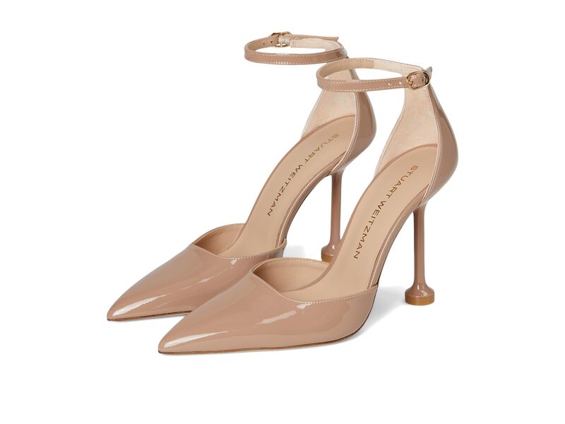 スチュアート ワイツマン レディース シューズ 踵 Stuart Weitzman Stuartini Pump 100 Fawn