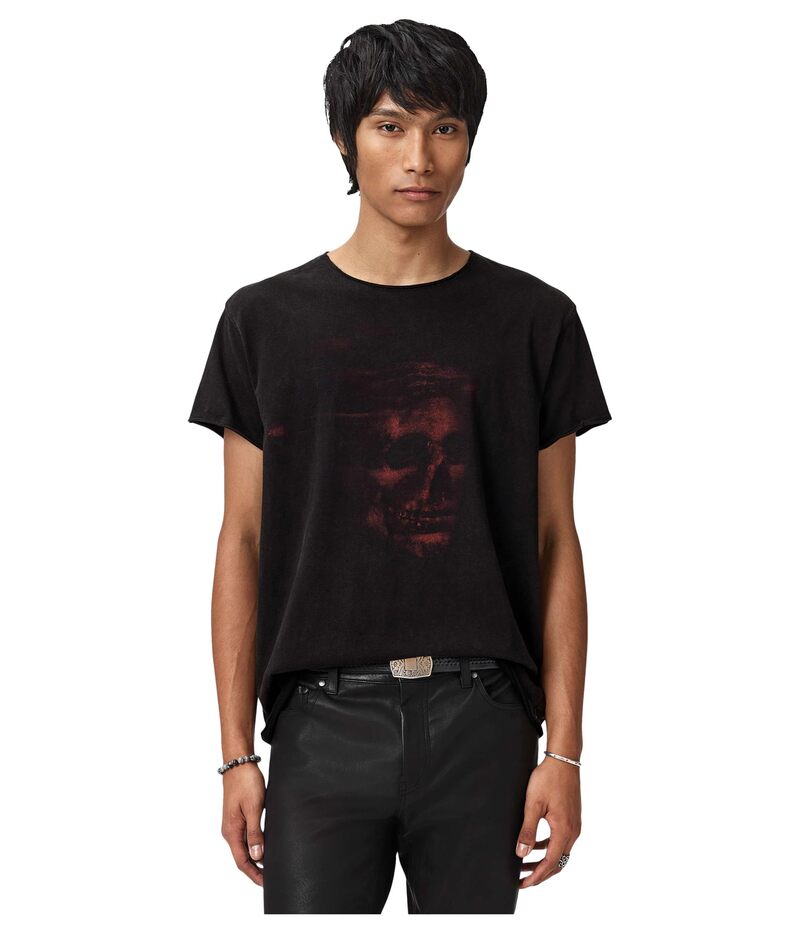ジョンバルベイトス メンズ トップス シャツ John Varvatoskull Sculpture Tee KG7197R25 Black ブラック｜ReVida 店