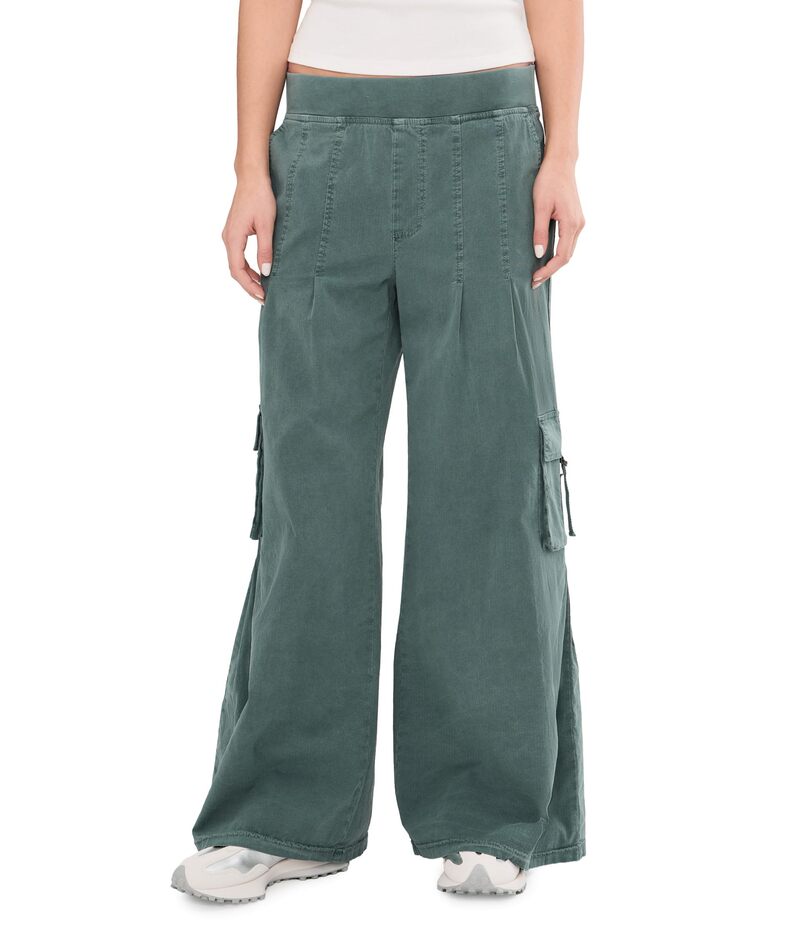 エックスシーブイアイ レディース ボトムス 心地好いズボン下 ワイドレッグ XCVI Erwin Wide Leg Ocean Storm ボトムス-パンツ-レディースファッション