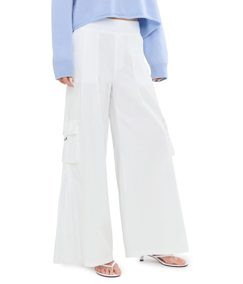 エックスシーブイアイ レディース ボトムス 心地好いズボン下 ワイドレッグ XCVI Erwin Wide Leg White 白いこと パンツ-ボトムス