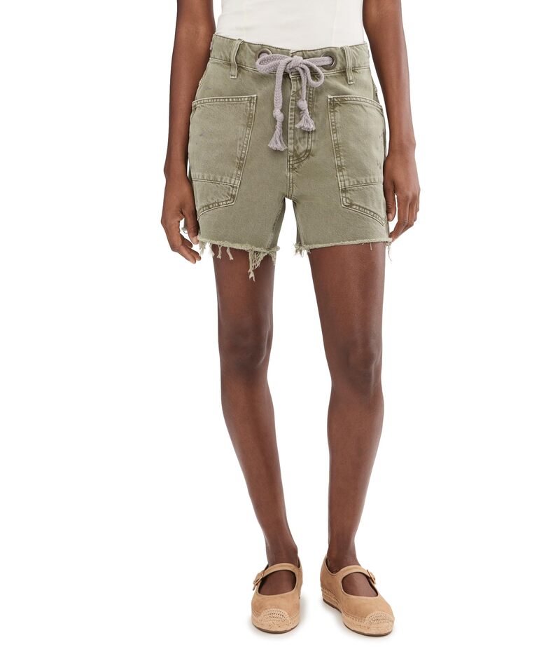 フリーピープル レディース ボトムス ハーフパンツ・ショーツ ショートパンツ Free People We The Free Moxie Barrel Shorts Fern