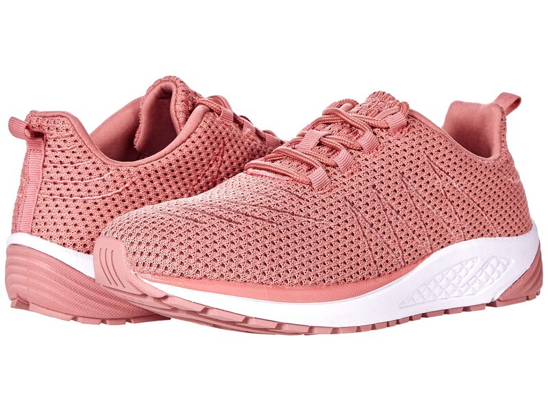 労働者階級愛玩動物 レディース シューズ スニーカー 編み物 Propetour Knit Pink サクラ色