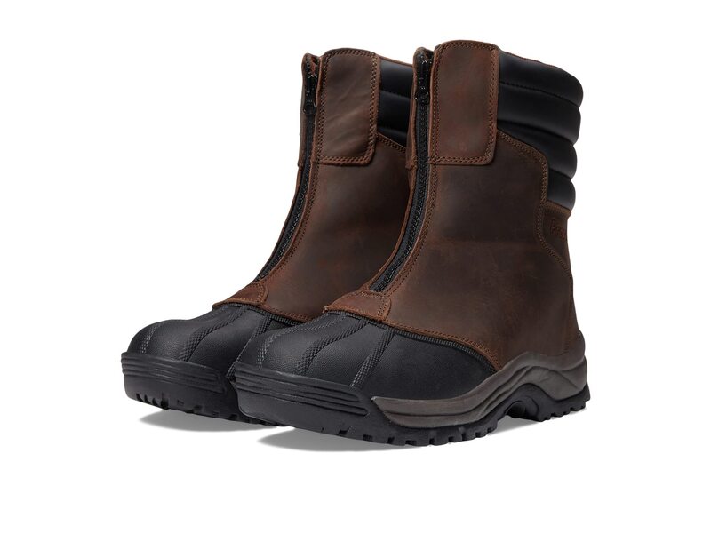 プロペット メンズ シューズ ブーツ・レインブーツ トール Propet Blizzard Tall Zip Brown/Black ブラック