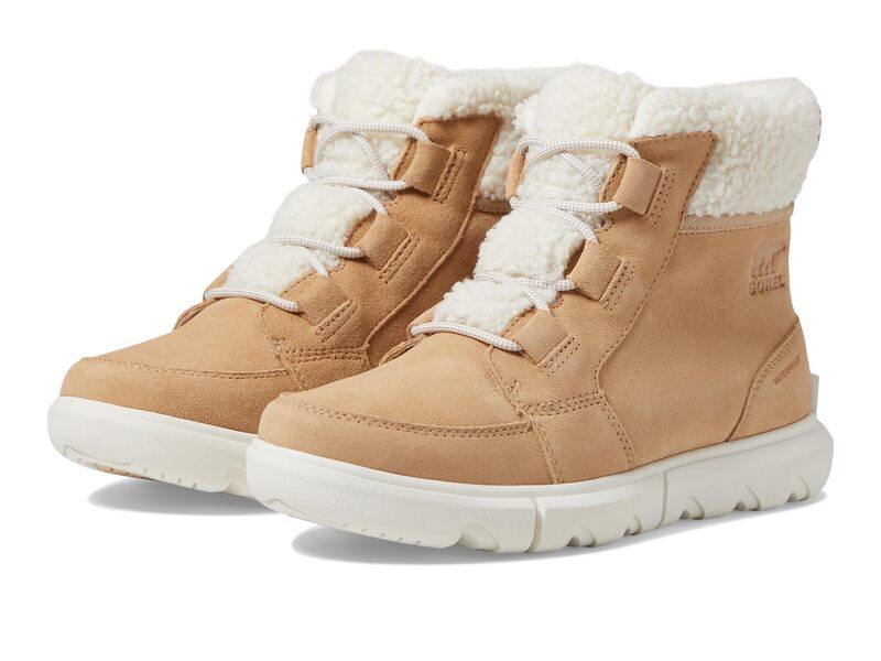 ソレル レディース シューズ ブーツ・レインブーツ SOREL Explorer Next Carnival Waterproof Canoe/Sea Salt