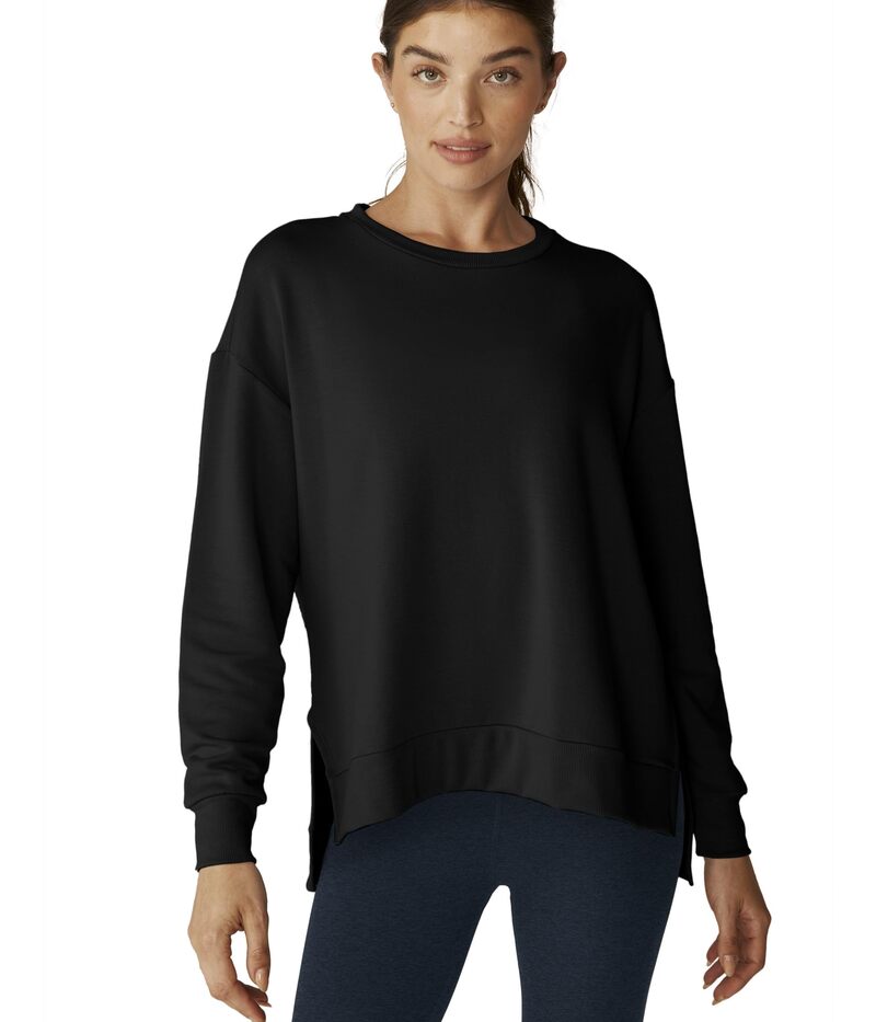 ビヨンドヨガ レディース アウター パーカー・スウェット Beyond Yoga Off Duty Pullover Black 黒いこと