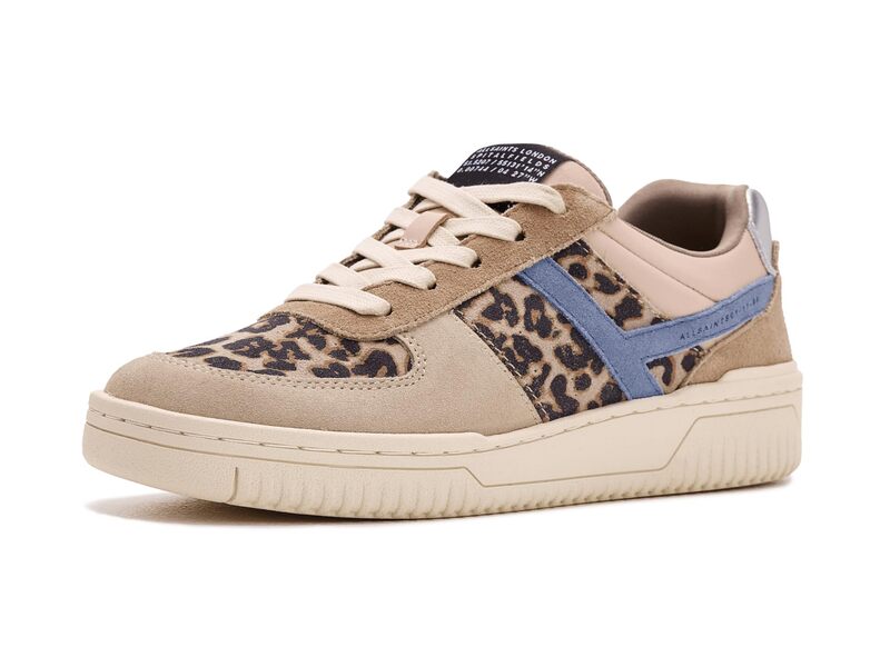 オールセインツ レディース シューズ スニーカー AllSaints Vix Multi Sneakersand Brown/Blue ブルー|ReVida 店