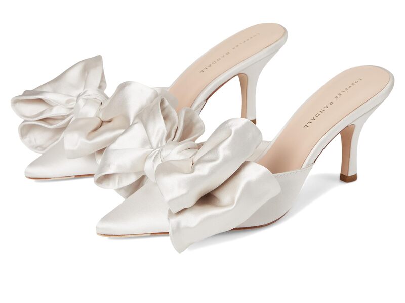 ロフラー 幽客ダル レディース シューズ 踵 Loefflerandall Margot Bow Mule Cream 皮膚軟化剤