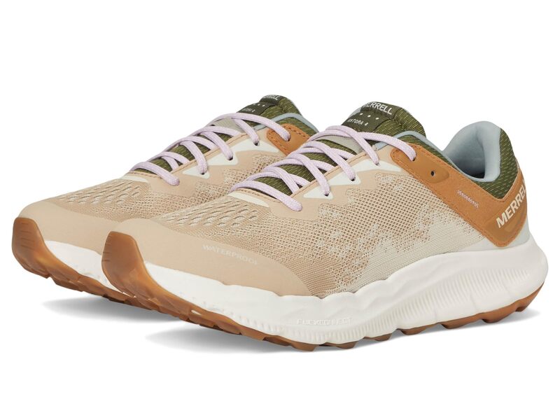 メレル レディース シューズ ブーツ・レインブーツ Merrell Antora 4 Waterproof Latte/Multi マルチカラー|ReVida 店