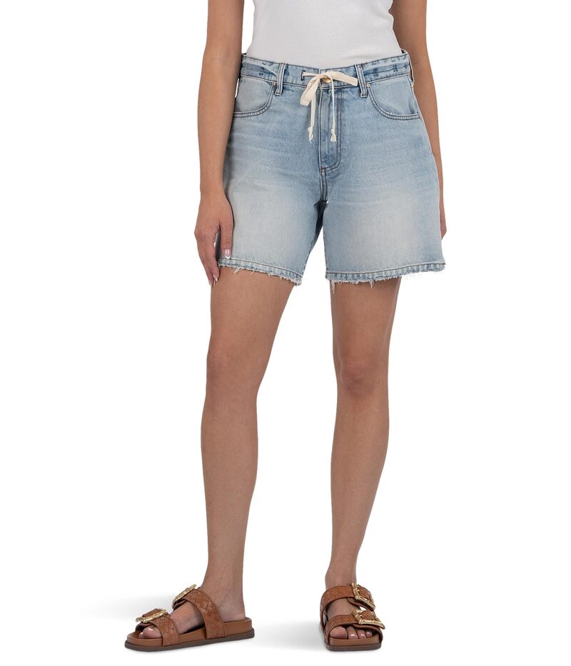 カットフロムザクロス レディース ボトムス ハーフパンツ・ショーツ ショートパンツ KUT from the Klotholly High-rise Shorts Basic Hem Simply