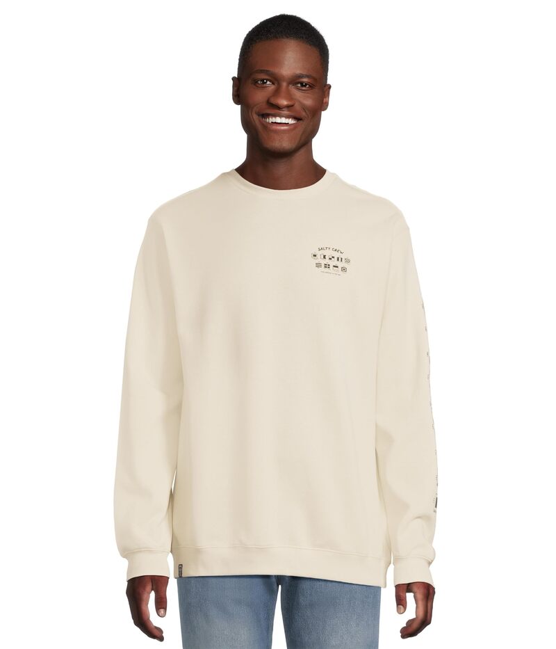 ソルティークルー メンズ トップス シャツ フリース Salty Crew Call Sign Crew Fleece Bone 7,585円