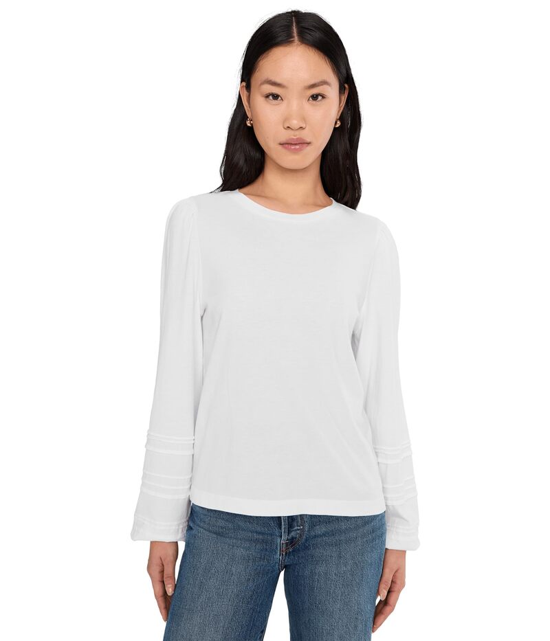 ペイジ レディース トップス シャツ Paige Cyrano Top White ホワイト