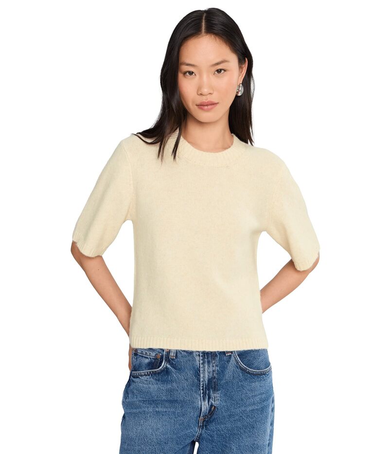 サンクチュアリー レディース アウター ニット・セーター Tシャツ Sanctuary Perfect Sweater Tee Vanilla Creme