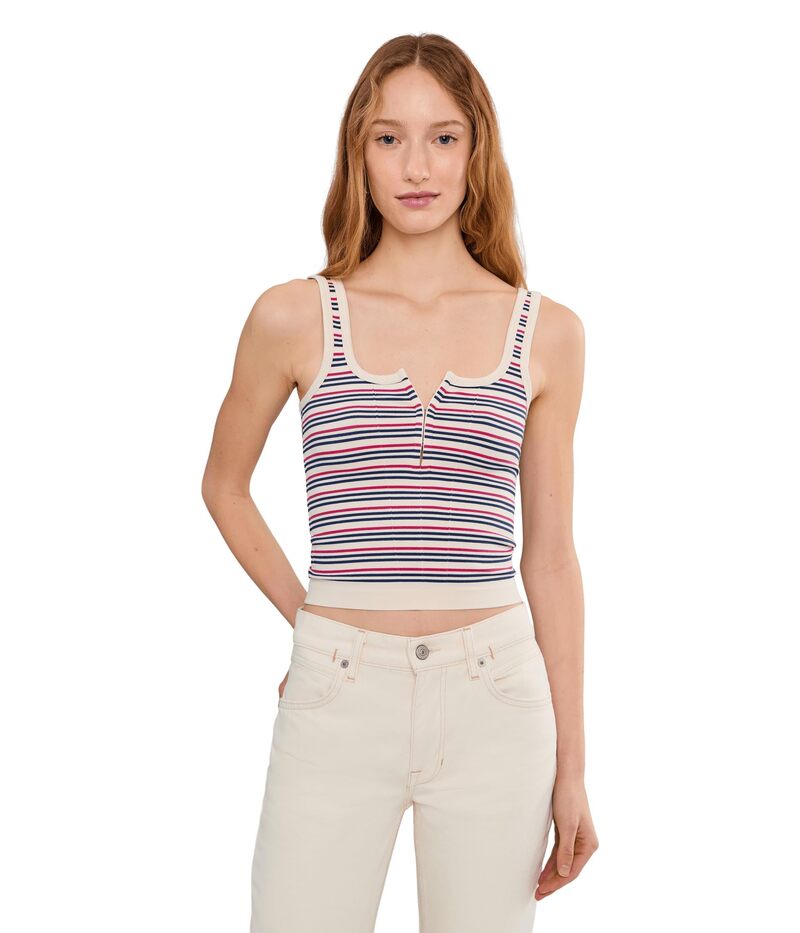 フリーピープル レディース トップス プルオーバー Free People Striped Simply Soft Cami Peri Combo 縞模様