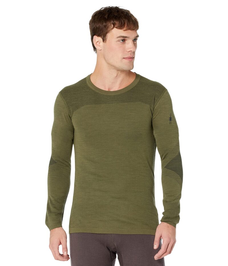スマートウール メンズ トップス シャツ ニット Smartwool Intraknit Merino 200 Crewinter Moss