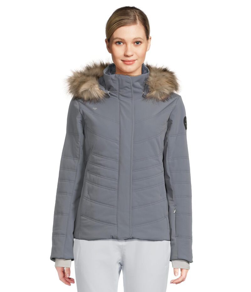 オバマイヤー レディース アウター コート ジャケット Obermeyer Tuscany Elite Jacket Steel|ReVida 店