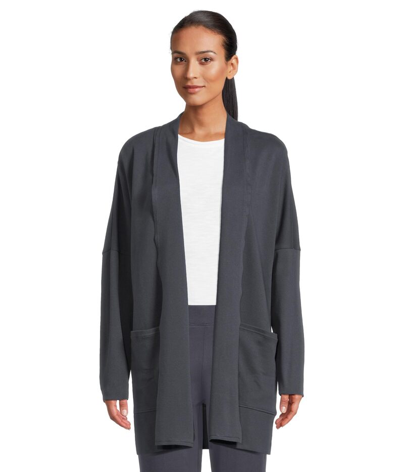 パクト レディース アウター ニット・セーター カーディガン PACT Airplane Cardigan Midnight Blue ブルー