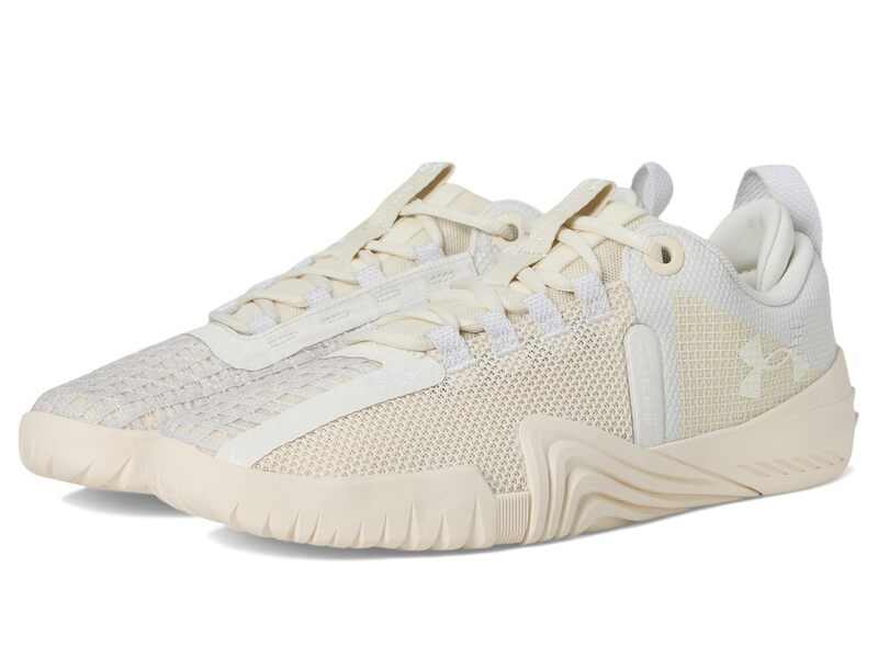 アンダーアーマー メンズ シューズ スニーカー Under Armour TriBase Reign 6 Ivory Dune/White Quartz/White 白いこと
