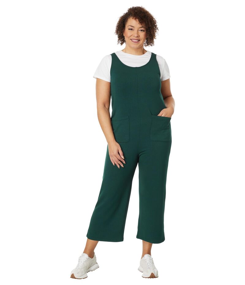 メイドウェル レディース トップス ジャンプスーツ Madewell Superbrushed Pull-On Jumpsuit Smokey Spruce