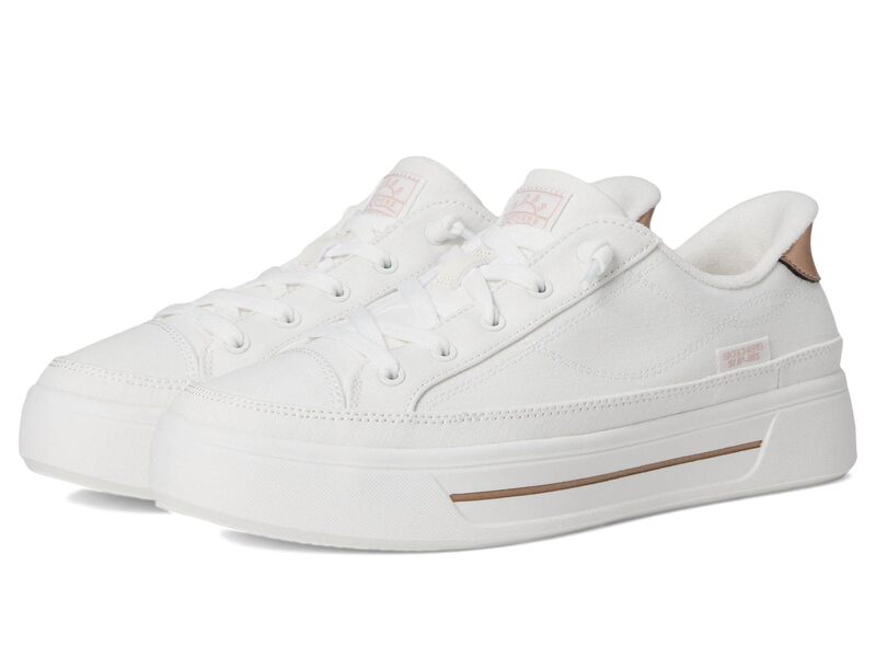 スケッチャーズ レディース シューズ スニーカー BOBS from SKECHERS Bobsocial White ホワイト|ReVida 店