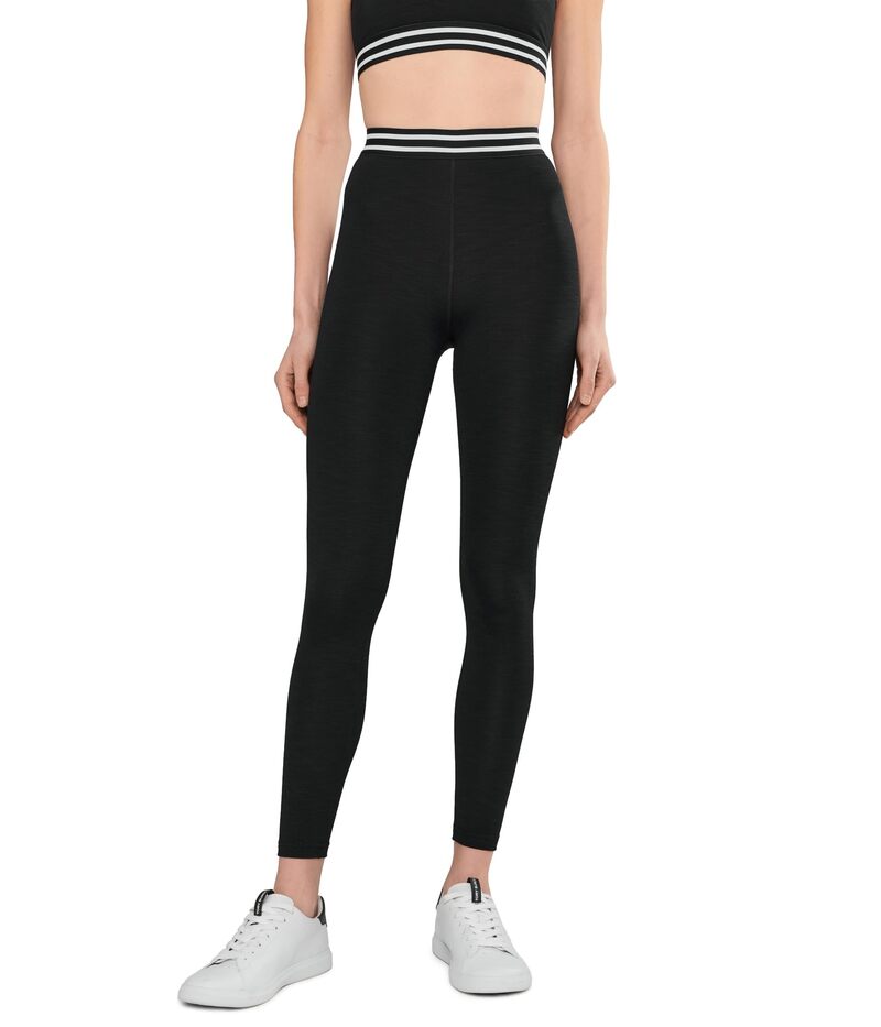 スピリッツフィフティファイブ レディース ボトムス カジュアルパンツ ハイウエスト Splits59 Bailey High-Waist Active Rib 7/8 Black ブラック