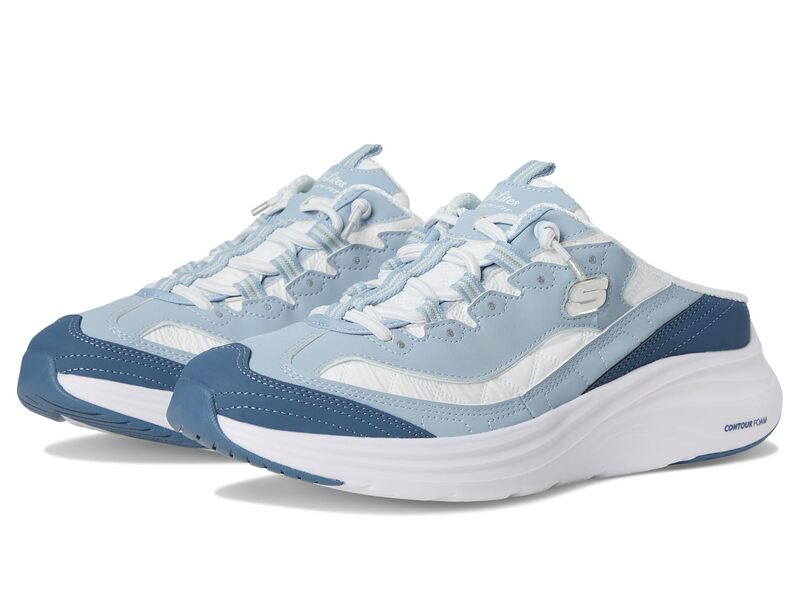 スケッチャーズ レディース シューズ スニーカー ヴィンテージ SKECHERS Contour Foam Cozy Fit Vintage Dream Light Blue ブルー