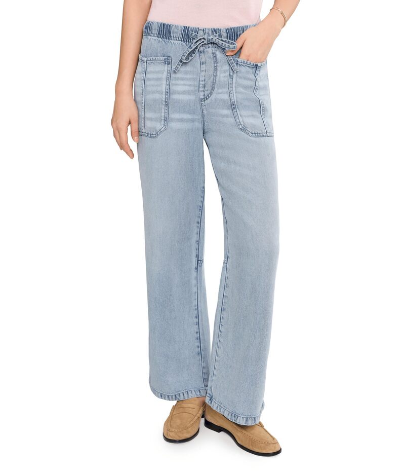 スプレンディット レディース ボトムス 心地好いズボン下 ジーンズ Splendid Lounge Denim Straight Pants Med Wash ジーンズ