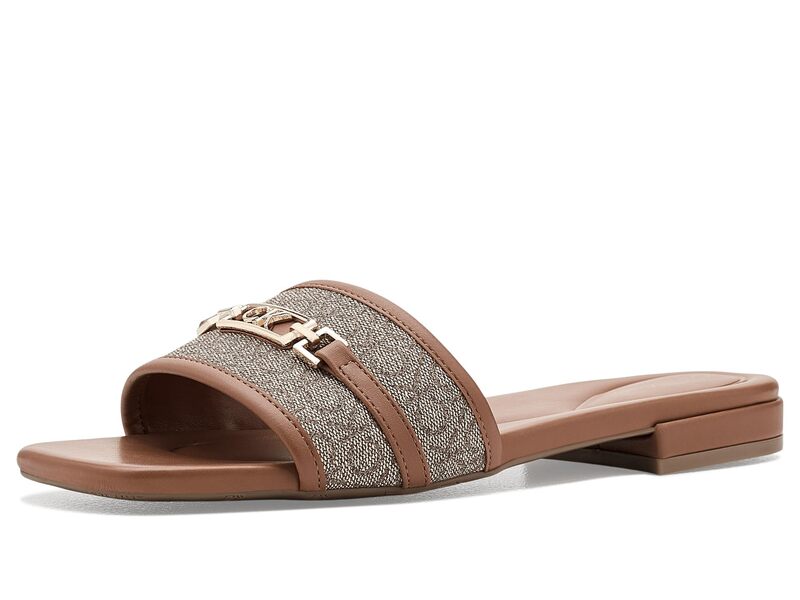 カルバンクライン レディース シューズ サンダル Calvin Klein Tardy Dark Naturalogo|ReVida 店