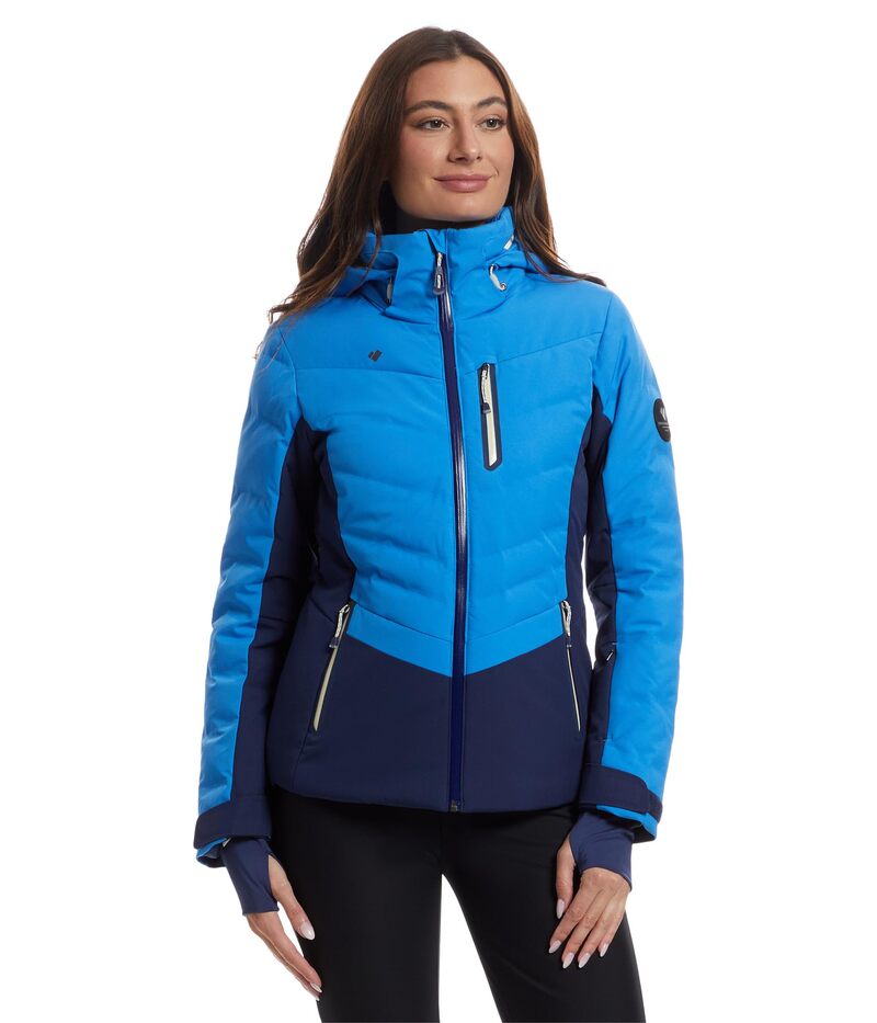 オバマイヤー レディース アウター コート ダウン ジャケット Obermeyer Cosima Down Jacket Bali Blue ブルー