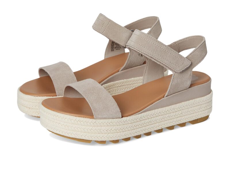 ソレル レディース シューズ 踵 サンダル SOREL Cameron Flatform Sandal Crushed Clay/Gum 17