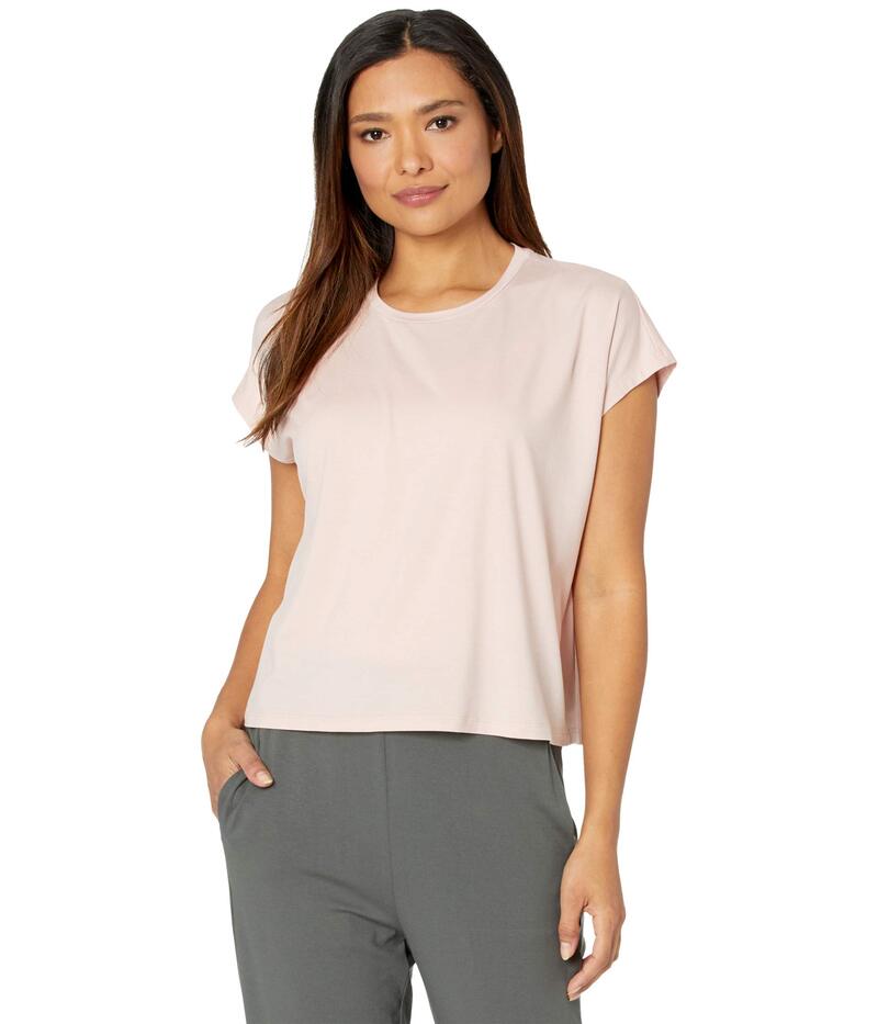 エイリーンフィッシャー レディース トップス シャツ クルーネック ジャージー Eileen Fisher Fine Jersey Crew Neck Boxy Topowder