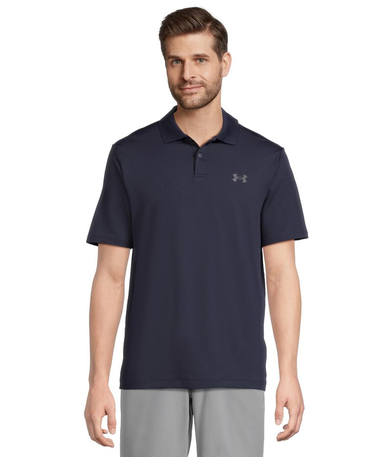 アンダーアーマー メンズ トップス シャツ Under Armour Golf Performance 3.0 Polo Midnight Navy/Pitch Gray グレー