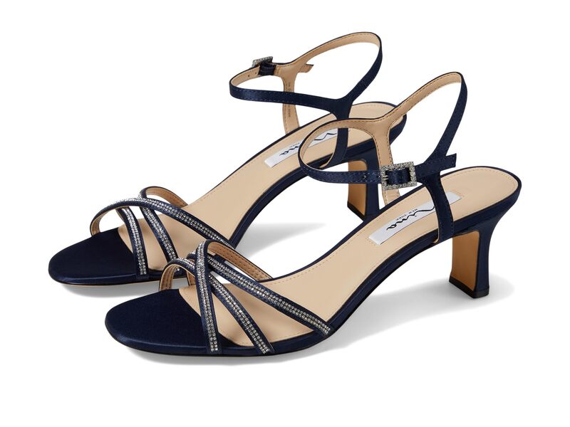 ニナ レディース シューズ ヒール Nina Bobby New Navy ネイビー