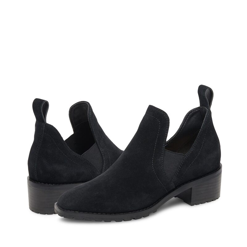 ブロンド レディース シューズ ブーツ・レインブーツ Blondo Sandra Waterproof Black Suede ブラック｜ReVida 店