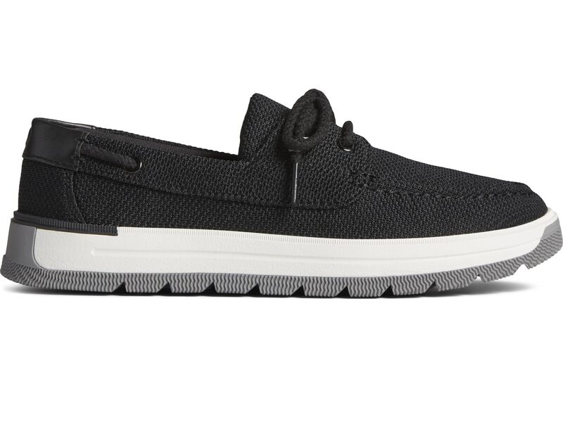 スペリー レディース シューズ スニーカー Sperry Augusta Black 黒いこと