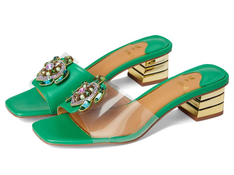 ジェイレニー レディース シューズ 踵 J. Renee Torti Clear/Green 緑であること