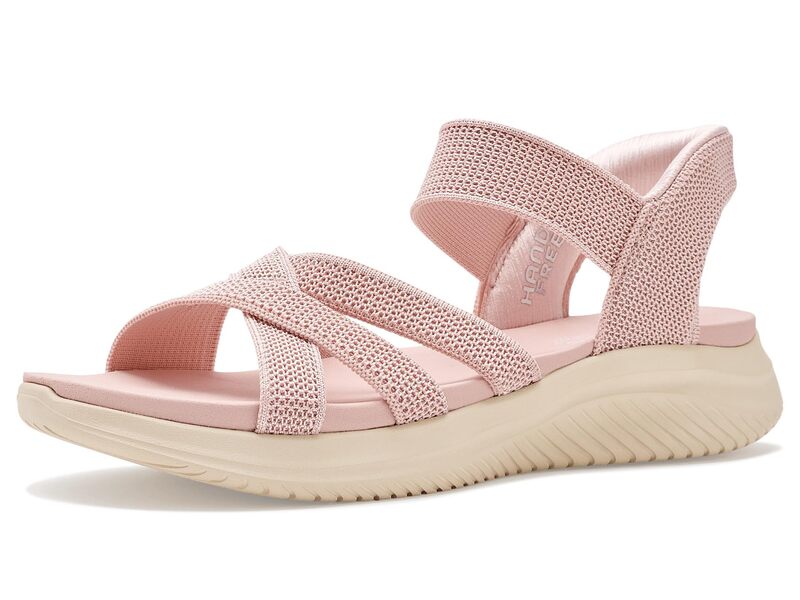スケッチャーズ レディース シューズ サンダル SKECHERS Ultra Flex 3.0 Sandal - Forever Better Hands Free Slip-Ins Blush ブラッシュ|ReVida 店