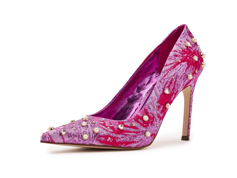 ジェシカシンプソン レディース シューズ 踵 Jessica Simpson Welica Classic Pumps Pink/Red Combo 赤いこと
