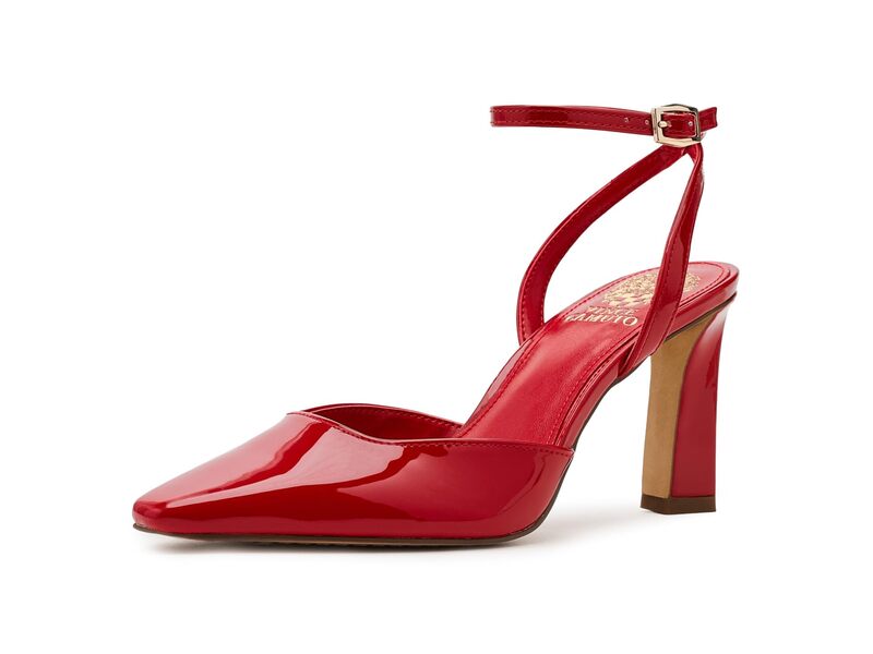 ヴィンスカムート レディース シューズ ヒール アンクル Vince Camuto Galees Ankle Strapump Bright Flame