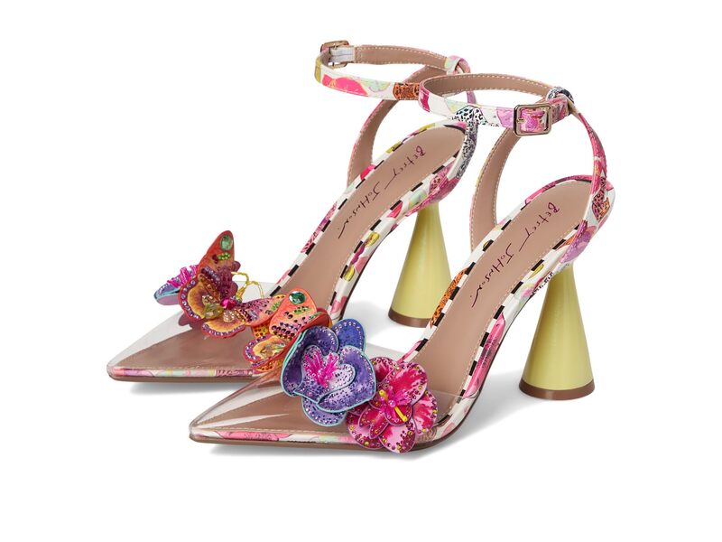 ブルーバイベトシージョンソン レディース シューズ 踵 Blue by Betsey Johnson Chelsie White Multi 白いこと