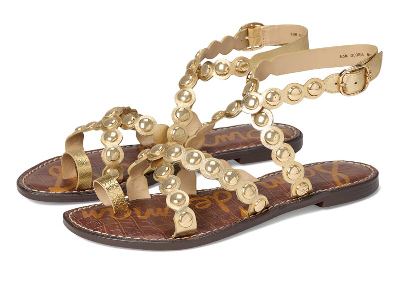 サムエデルマン レディース シューズ 踵 Sam Edelman Gloriamber Gold 琥珀色